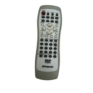 Polaroid DVD Remote Control  Gray & White Vocal Assist 3D DVP-1000REM Tested